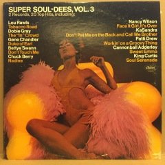 SUPER SOUL-DEES, VOLUME 3, LOU RAWLS, GENE CHANDLER, CHUCK BERRY, KING CURTIS.. (1969) 2.EL 2PLAK