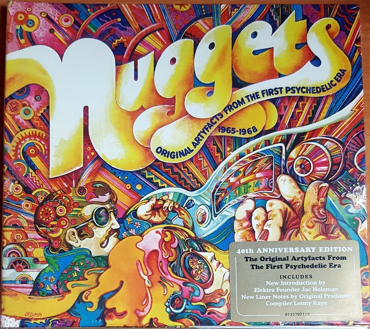 NUGGETS / ORIGINAL ARTYFACTS FROM THE FIRST PSYCHEDELIC ERA 1965-1968 (1972) 40TH ANNIVERSARY EDITION 2012 RHINO CD SIFIR