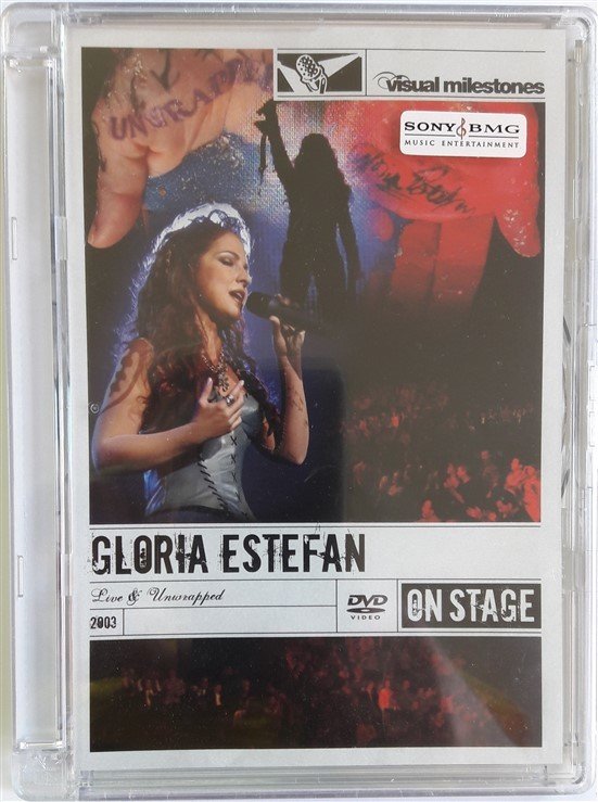 GLORIA ESTEFAN - LIVE & UNWRAPPED (2003) - JEWELCASE DVD SIFIR