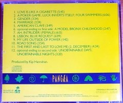 KIP HANRAHAN - DAYS AND NIGHTS OF BLUE LUCK INVERTED (1988) - CD PANGAEA RECORDS 2.EL