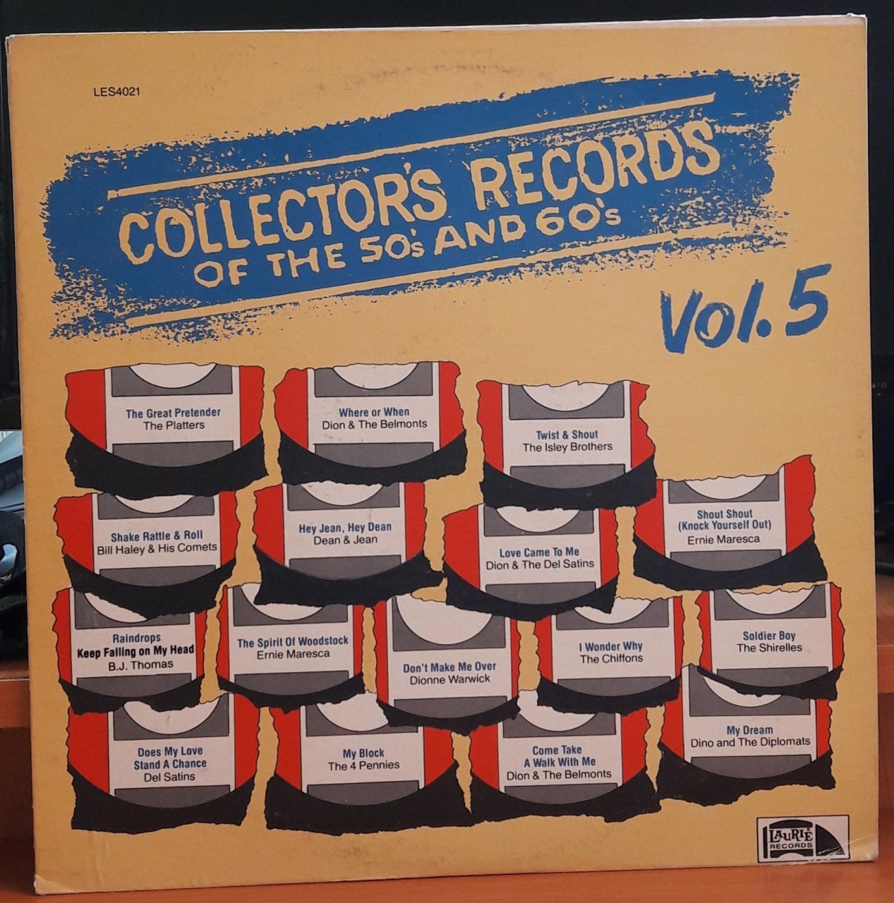 COLLECTOR'S RECORDS OF THE 50's AND 60's VOL.5 - PLAK 2.EL