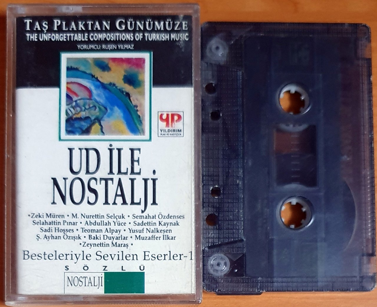 BESTELERİYLE SEVİLEN ESERLER 1 / UD İLE NOSTALJİ - KASET 2.EL