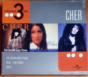 CHER - THE CASABLANCA YEARS + BLUE / LOVE SONGS + CHER (2003) - 3CD BOX SET 2.EL