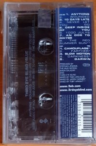 THIRD EYE BLIND - BLUE (1999) - KASET SIFIR