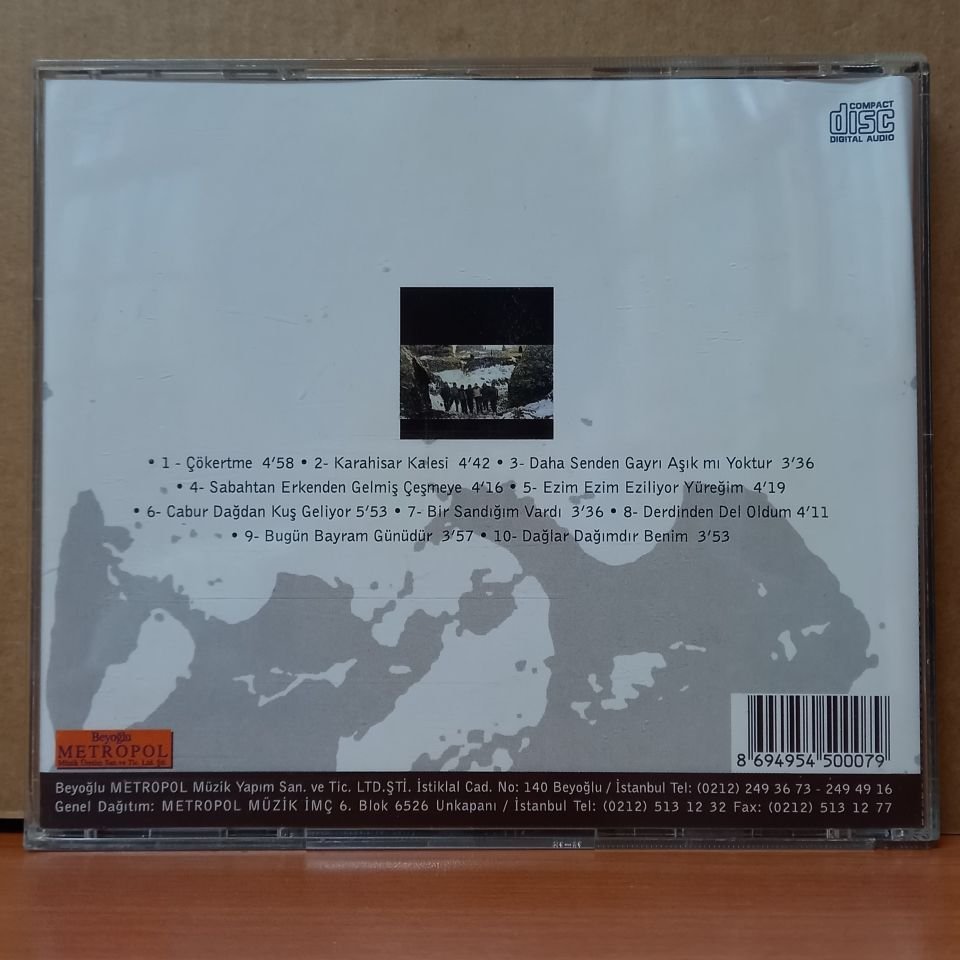 KORO İLE TÜRK HALK MÜZİĞİ EZGİLERİ 4 / HALİMİZ AHVALİMİZ - CD 2.EL