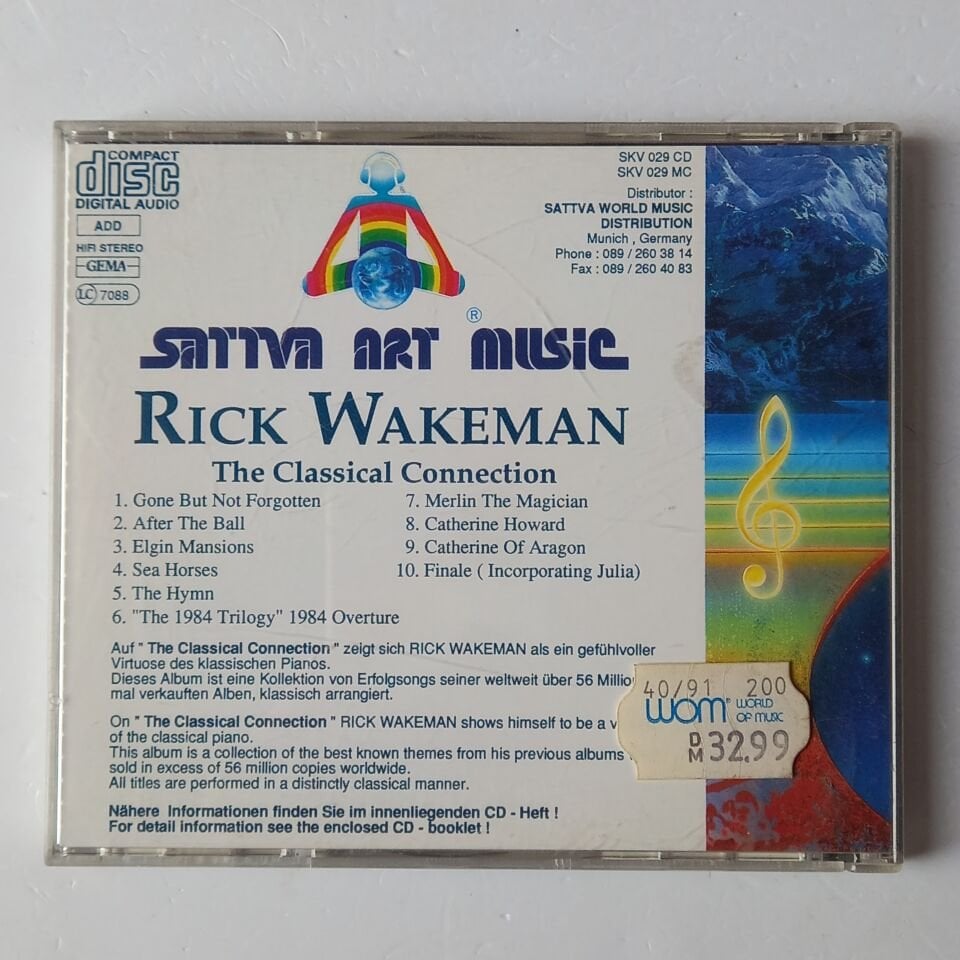 RICK WAKEMAN – THE CLASSICAL CONNECTION (1991) - CD 2.EL