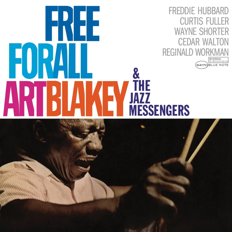ART BLAKEY & THE JAZZ MESS - FREE FOR ALL (1965) - LP 2026 180GR SIFIR PLAK