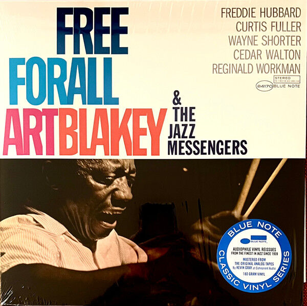 ART BLAKEY & THE JAZZ MESS - FREE FOR ALL (1965) - LP 2026 180GR SIFIR PLAK