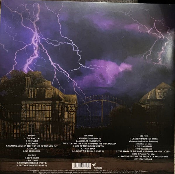 JETHRO TULL - THE CHATEAU D'HEROUVILLE SESSIONS 1972 LIVE (2024) - 2LP SIFIR PLAK