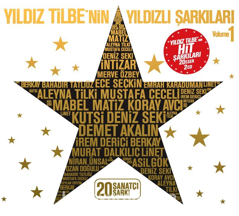 YILDIZ TİLBE'NİN YILDIZLI ŞARKILARI - VOLUME 1 / TRIBUTE ALBÜM (2018) - 2CD DIGIPAK SIFIR