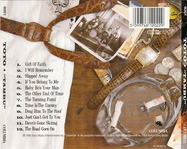 TOTO – TAMBU (1995) - CD REISSUE JEWEL CASE AMBALAJINDA SIFIR