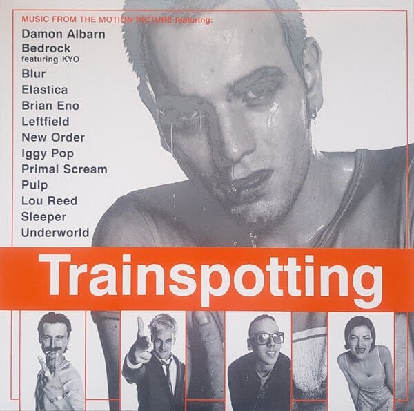 TRAINSPOTTING - MUSIC FROM THE MOTION PICTURE (1996) / VARIOUS ARTISTS - 2LP COMPILATION 2016 REISSUE 20TH ANNIVERSARY EDITION 180GR VINYL SIFIR PLAK