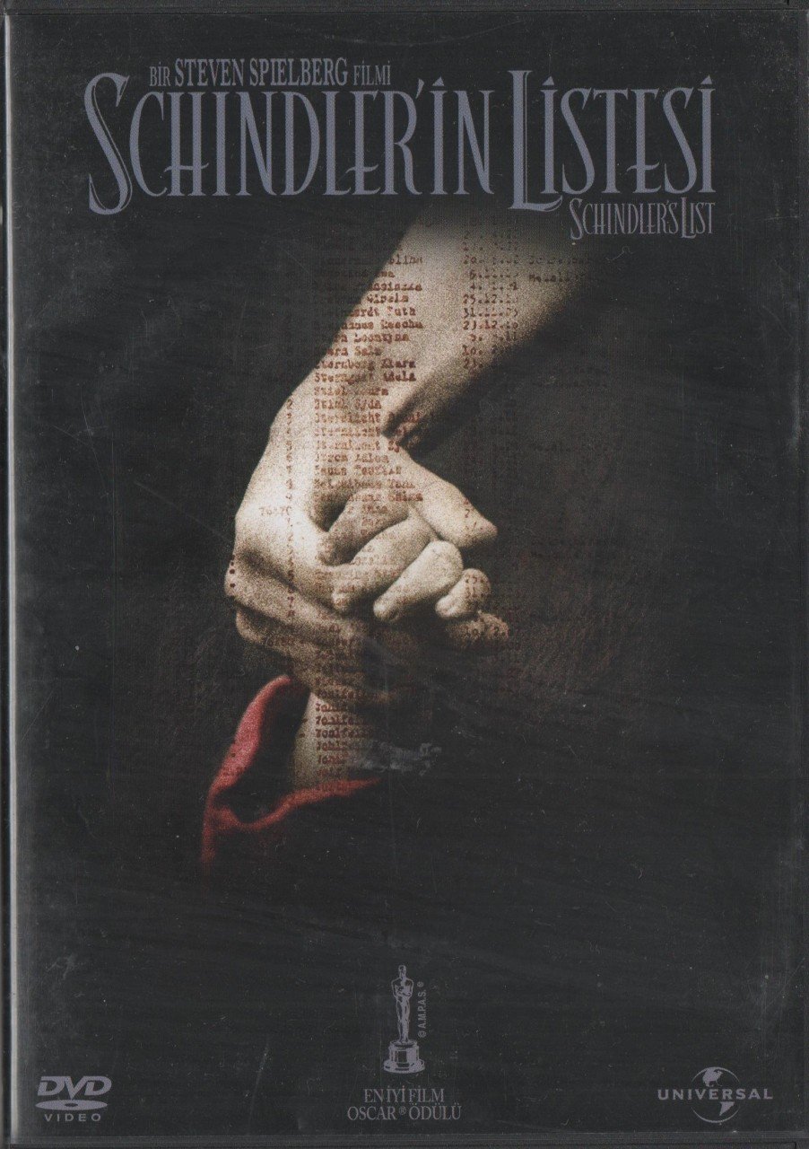 SCHINDLER'İN LİSTESİ - SCHINDLER'S LIST - LIAM NEESON - BEN KINGSLEY - RALPH FIENNES - STEVEN SPIELBERG - 2DVD 2.EL