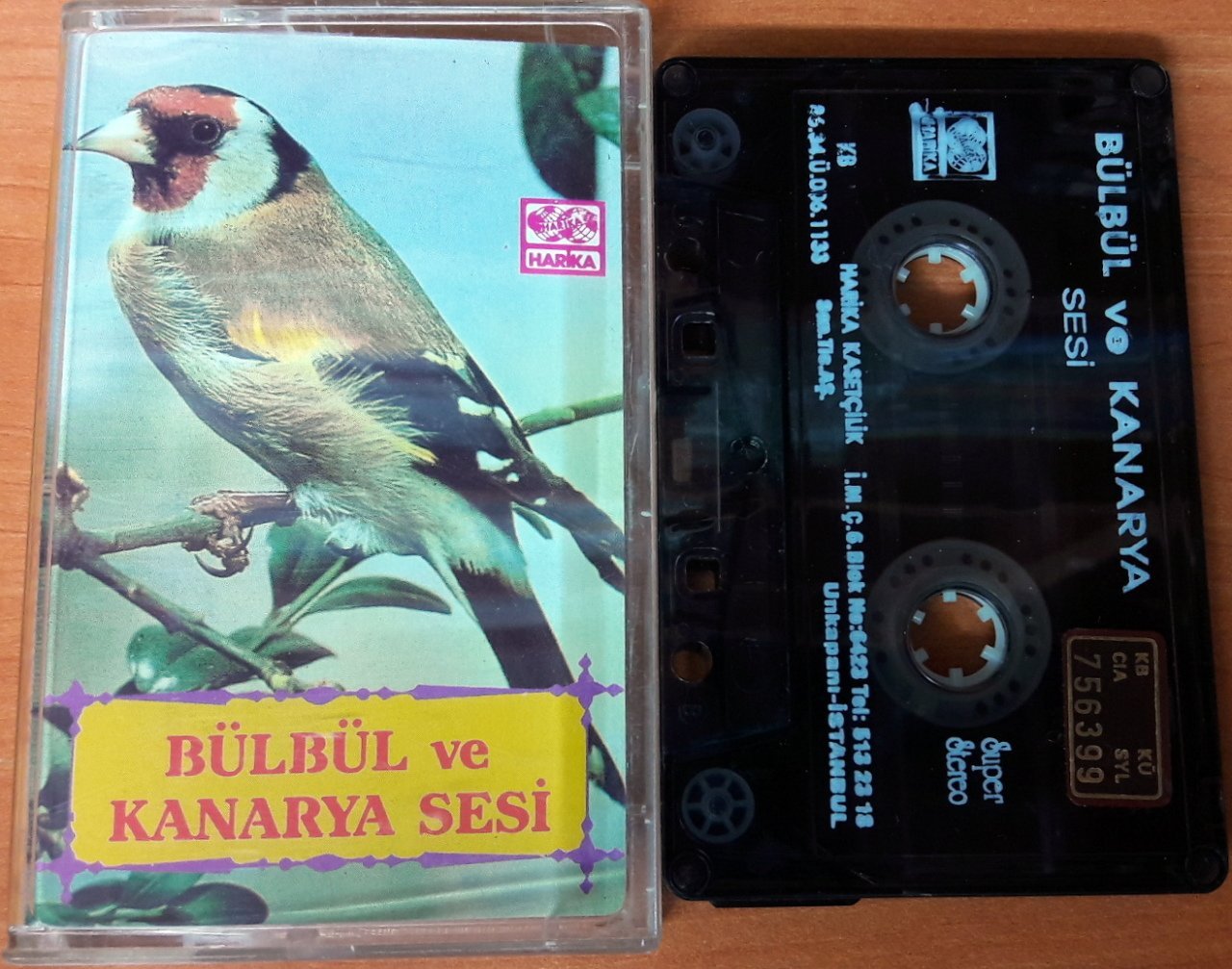 BÜLBÜL VE KANARYA SESİ KASET 2.EL