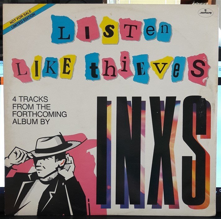 INXS - LISTEN LIKE THIEVES (1985) - 12'' MAXI SINGLE PLAK 2.EL PROMO