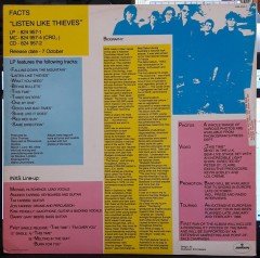 INXS - LISTEN LIKE THIEVES (1985) - 12'' MAXI SINGLE PLAK 2.EL PROMO