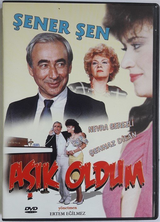 AŞIK OLDUM - ŞENER ŞEN - NEVRA SEREZLİ - ERTEM EĞİLMEZ - DVD 2.EL