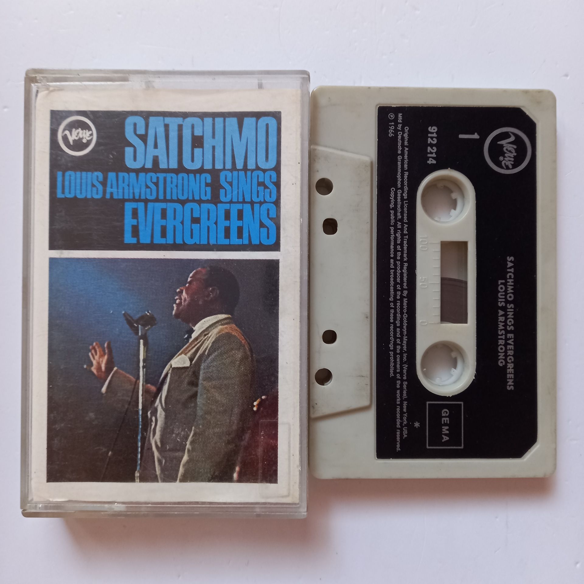 LOUIS ARMSTRONG – SATCHMO SINGS EVERGREENS (1966) - KASET 2.EL