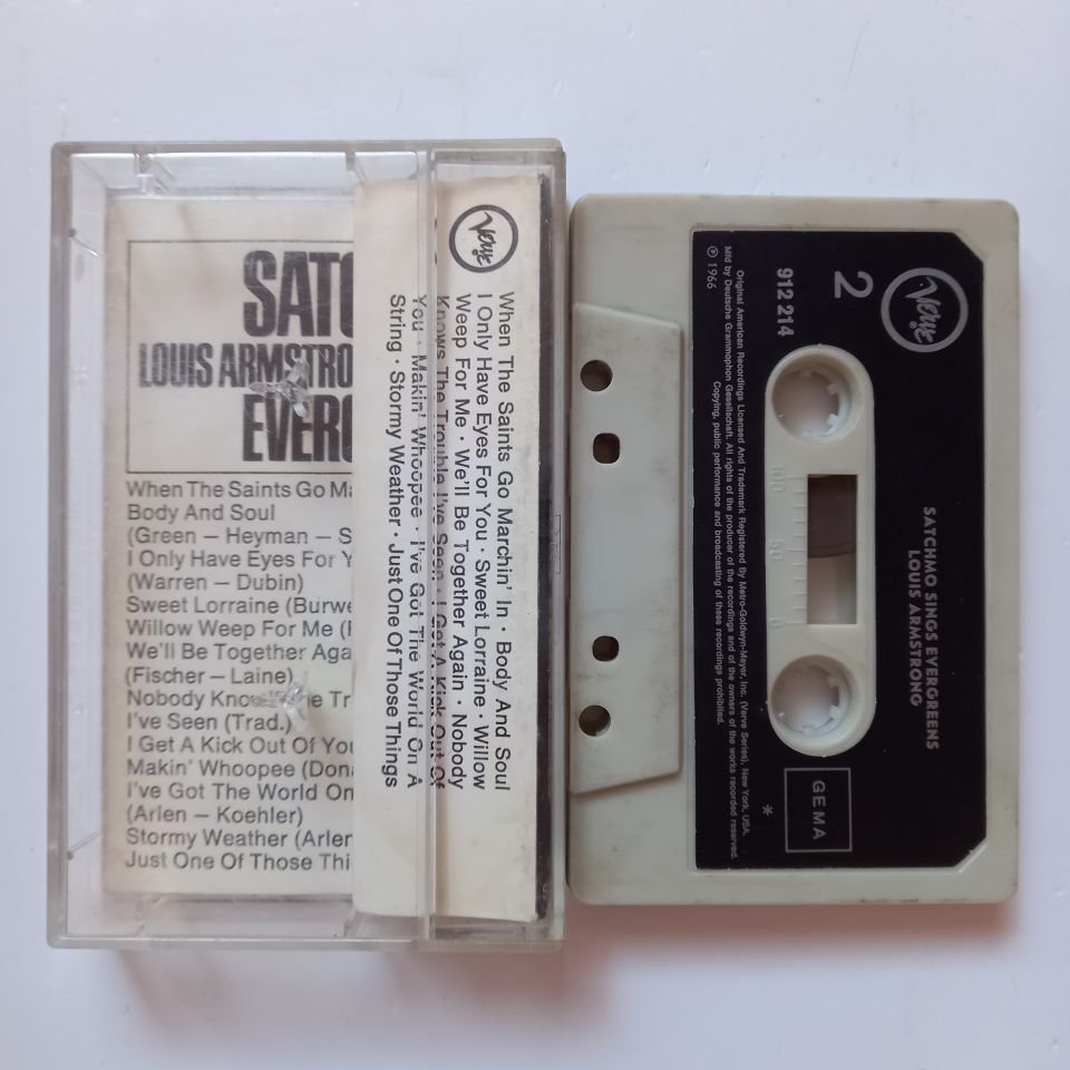 LOUIS ARMSTRONG – SATCHMO SINGS EVERGREENS (1966) - KASET 2.EL