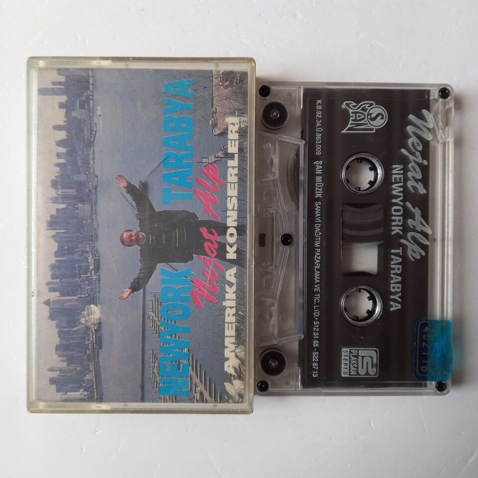 NEJAT ALP - NEW YORK TARABYA / AMERİKA KONSERLERİ (1992) - KASET 2.EL