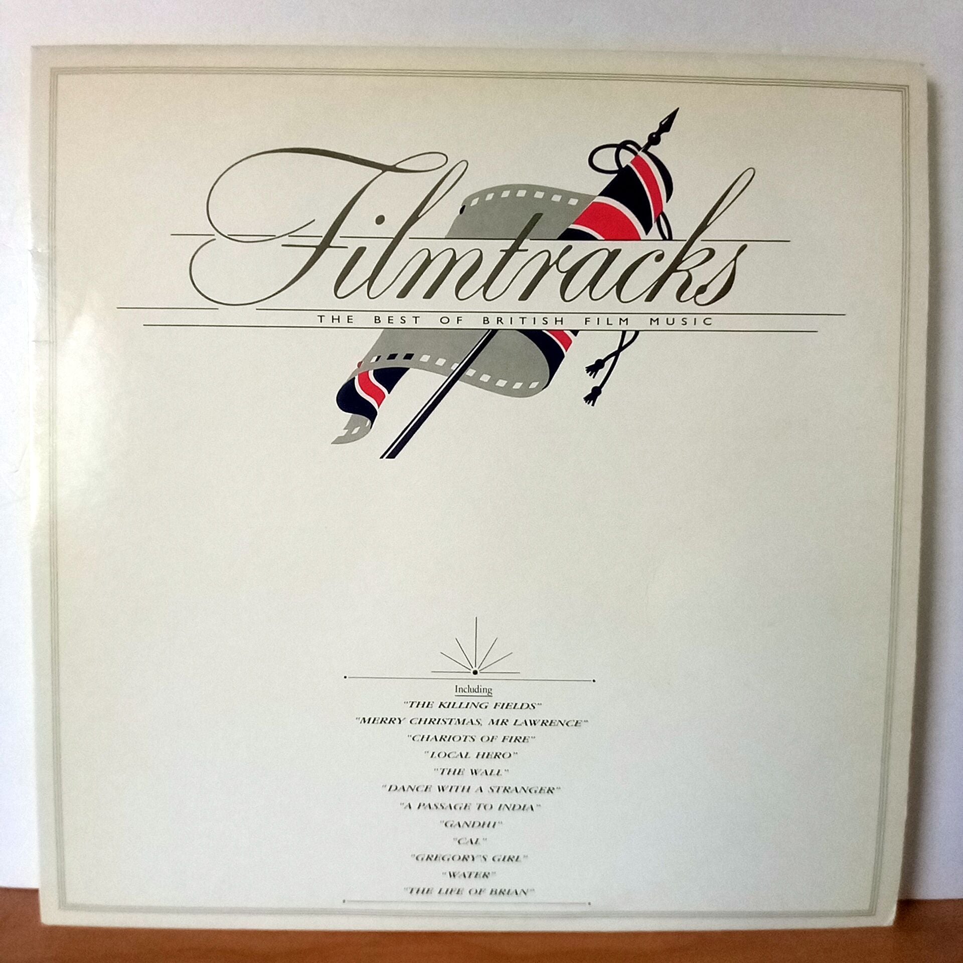 VARIOUS – FILMTRACKS / THE BEST OF BRITISH FILM MUSIC / MIKE OLDFIELD, JOHN WILLIAMS, VANGELIS, RYUICHI SAKAMOTO, PINK FLOYD, MARK KNOPFLER (1985) - 2LP 2.EL PLAK