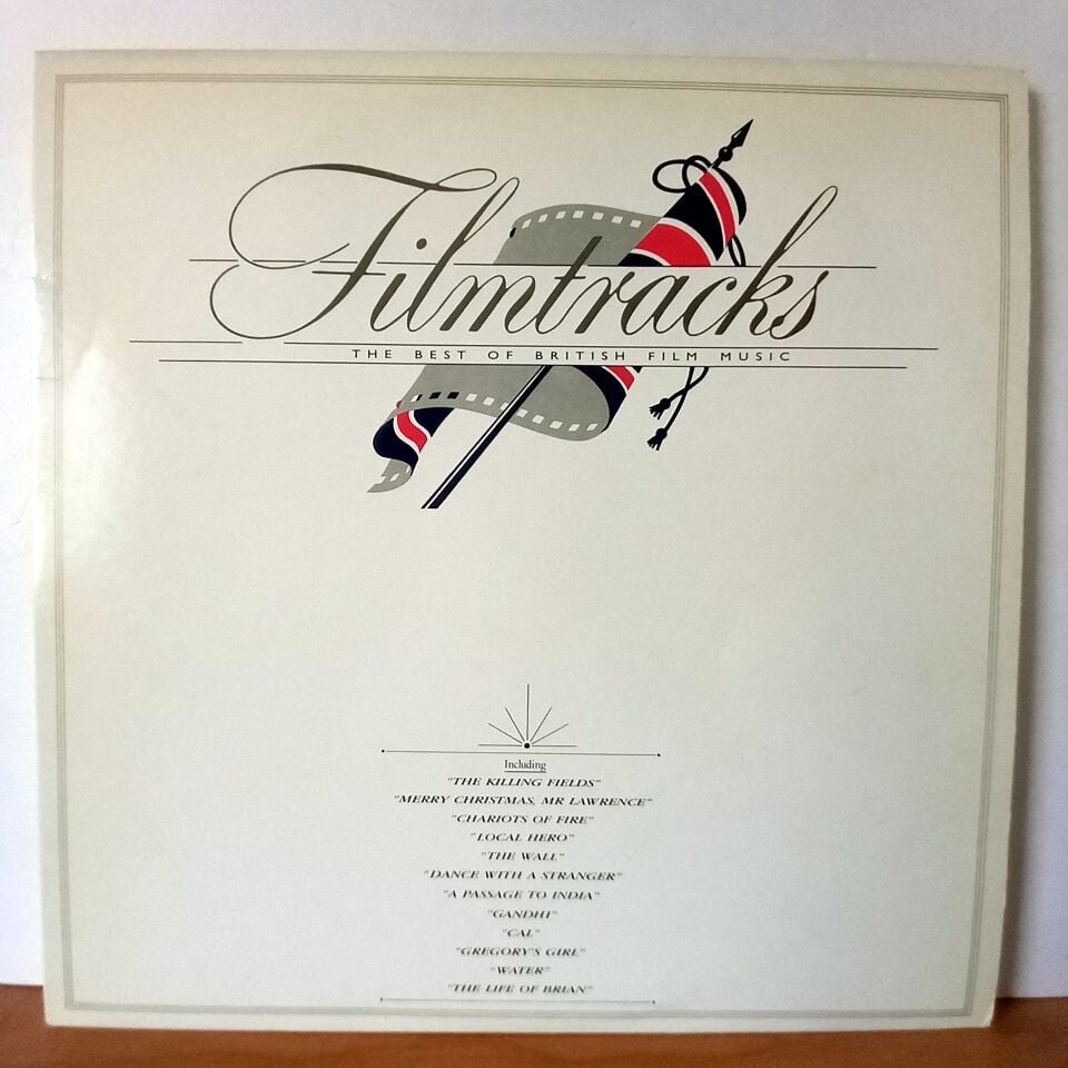 VARIOUS – FILMTRACKS / THE BEST OF BRITISH FILM MUSIC / MIKE OLDFIELD, JOHN WILLIAMS, VANGELIS, RYUICHI SAKAMOTO, PINK FLOYD, MARK KNOPFLER (1985) - 2LP 2.EL PLAK