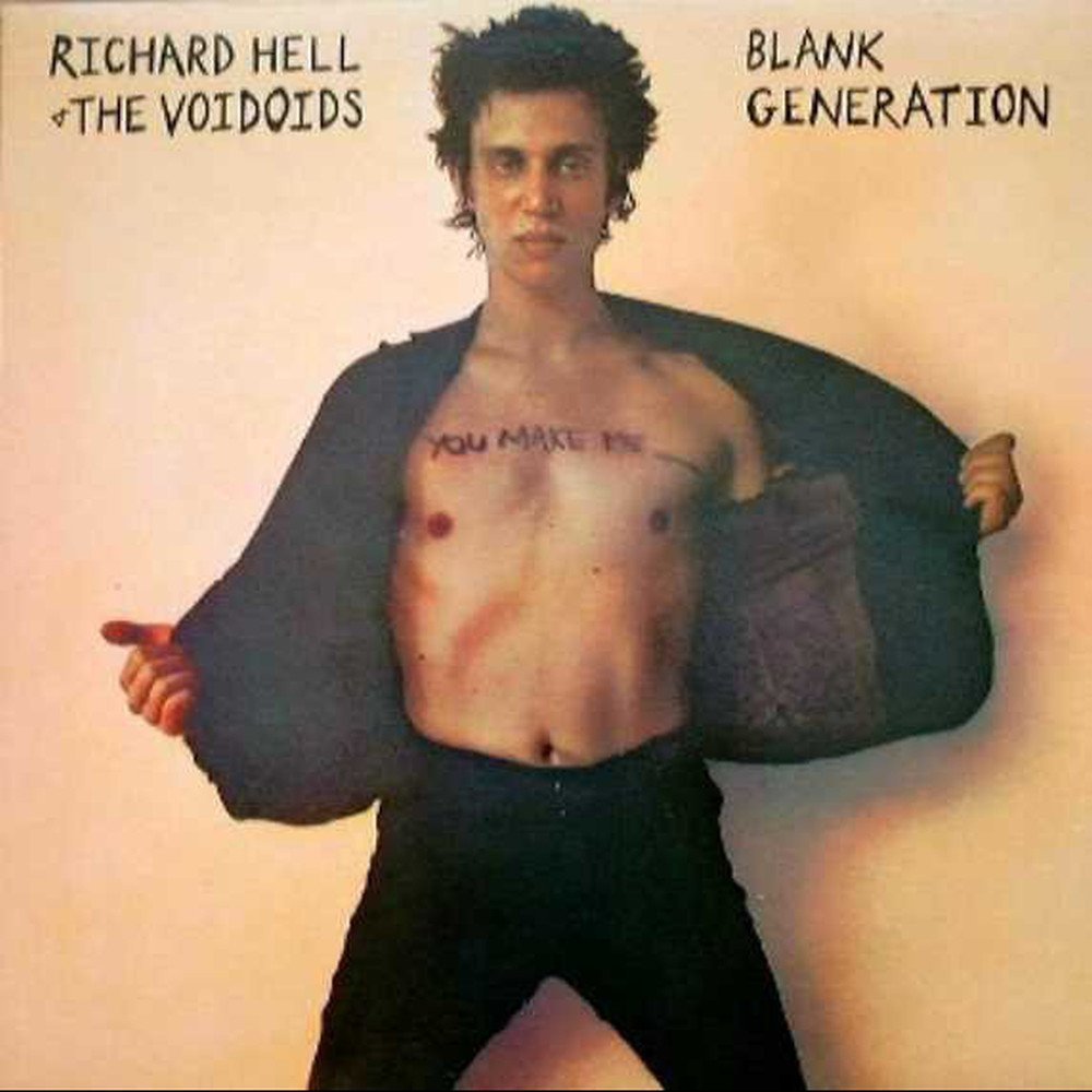RICHARD HELL AND THE VOIDOIDS - BLANK GENERATION (1977) - LP PUNK ROCK SIFIR