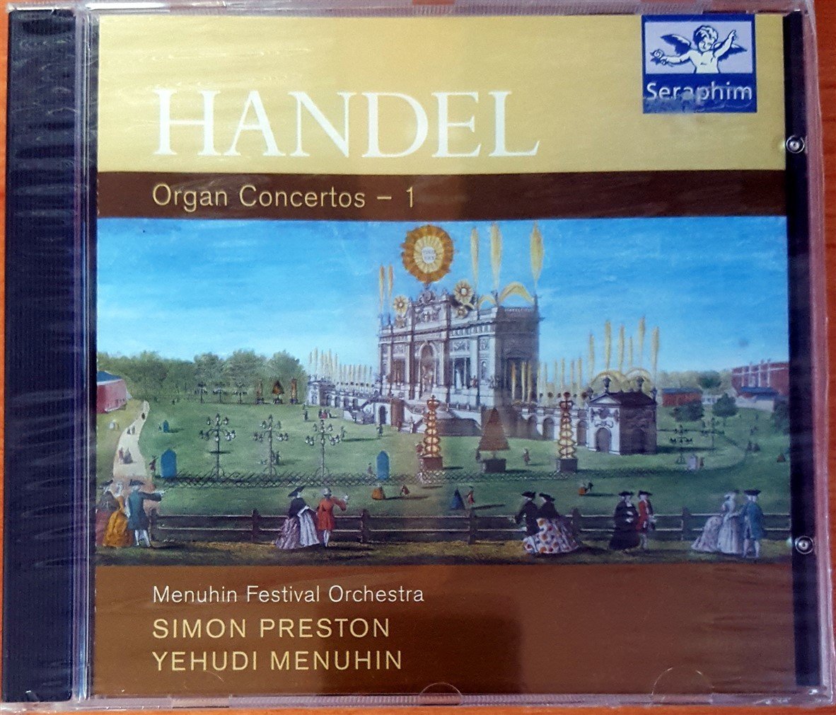 HANDEL - ORGAN CONCERTOS 1 / YEHUDI MENUHIN / SERAPHIM CD SIFIR