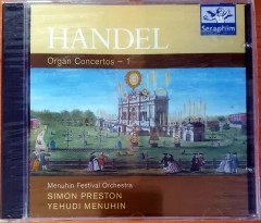 HANDEL - ORGAN CONCERTOS 1 / YEHUDI MENUHIN / SERAPHIM CD SIFIR