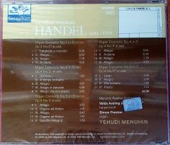 HANDEL - ORGAN CONCERTOS 1 / YEHUDI MENUHIN / SERAPHIM CD SIFIR