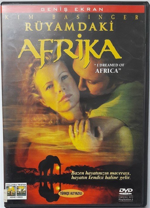 RÜYAMDAKİ AFRİKA - I DREAMED OF AFRICA - KIM BASINGER - VINCENT PEREZ - DVD 2.EL