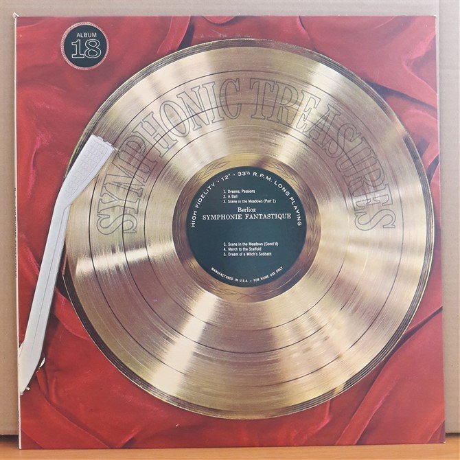 BERLIOZ: SYMPHONIE FANTASTIQUE - LP 2.EL PLAK
