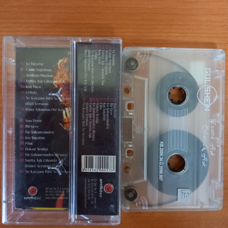 GÜLŞEN - YURTTA AŞK CİHANDA AŞK (2006) - KASET 2. EL