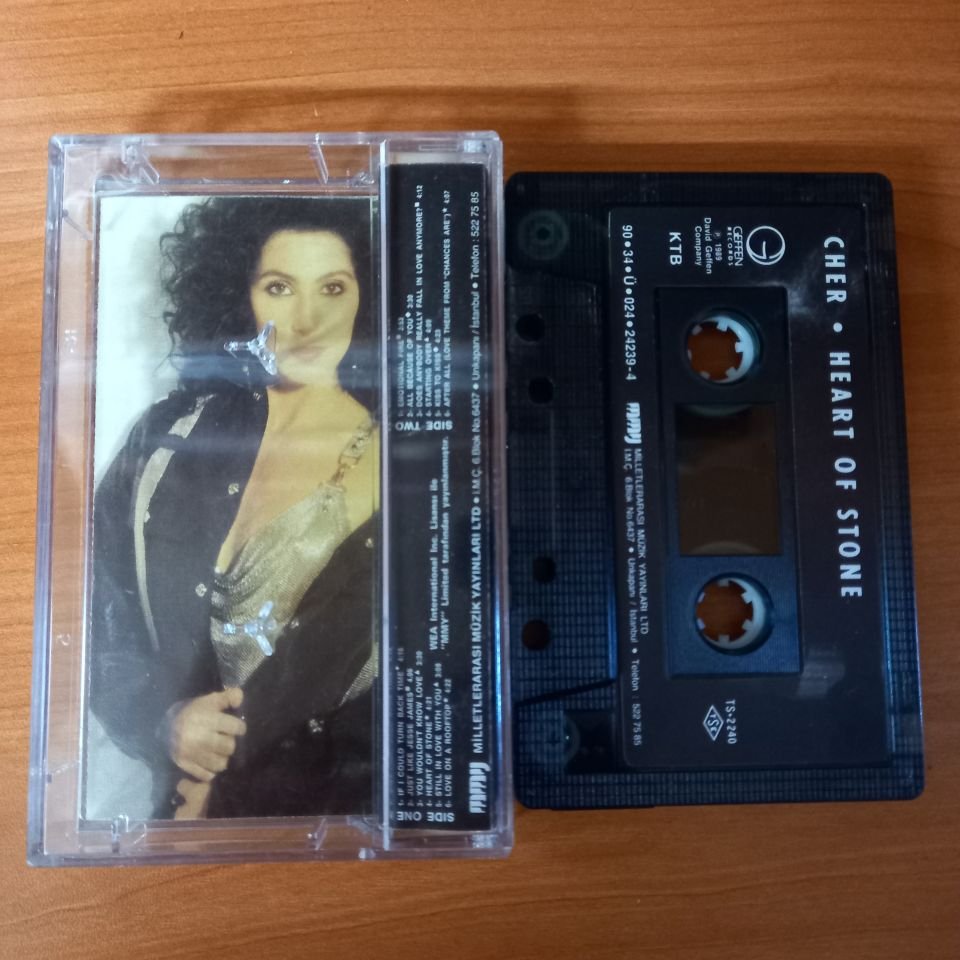 CHER - HEART OF STONE (1990) - KASET 2.EL