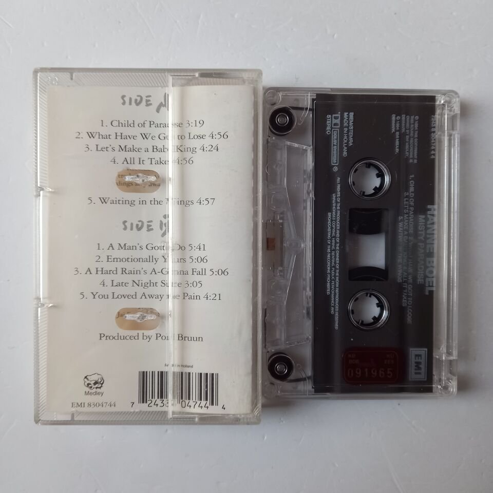 HANNE BOEL – MISTY PARADISE (1994) - KASET MADE IN HOLLAND 2.EL