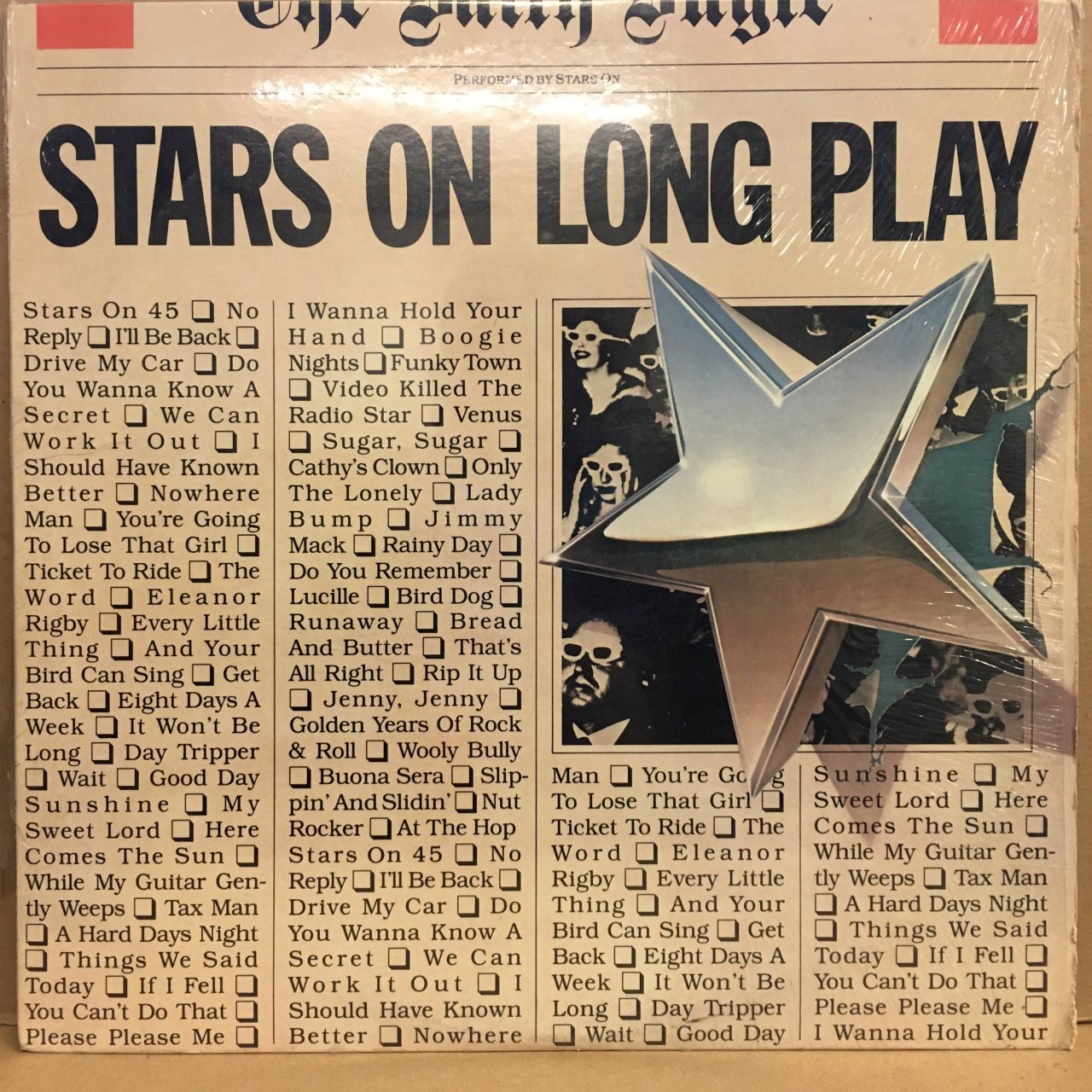 STARS ON LONG PLAY ALBUM (1981) 2.EL PLAK