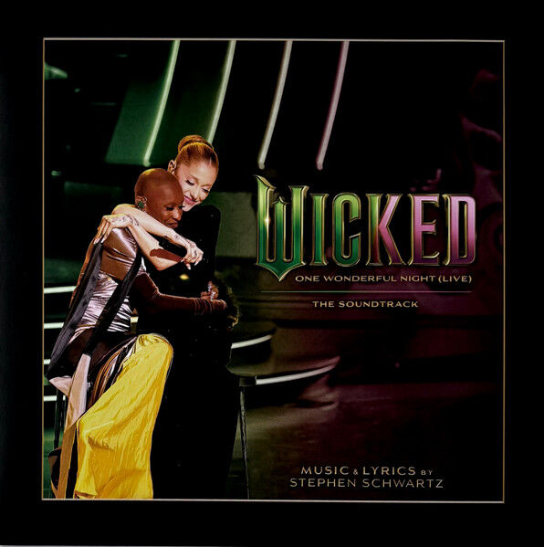 WICKED / ONE WONDERFUL NIGHT LIVE - SOUNDTRACK LIVE PERFORMANCE / ARIANA GRANDE , CYNTHIA ERIVO (2025) - 2xLP 2026 COLOURED EDITION SIFIR PLAK