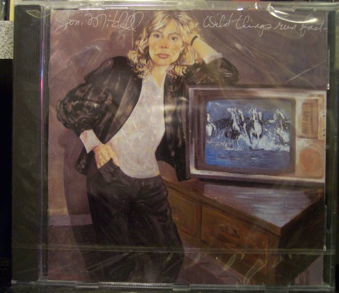 JONI MITCHELL - WILD THINGS RUN FAST (1982) - CD SIFIR