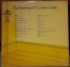 SHADOWS - 20 GOLDEN GREATS - PLAK 2.EL