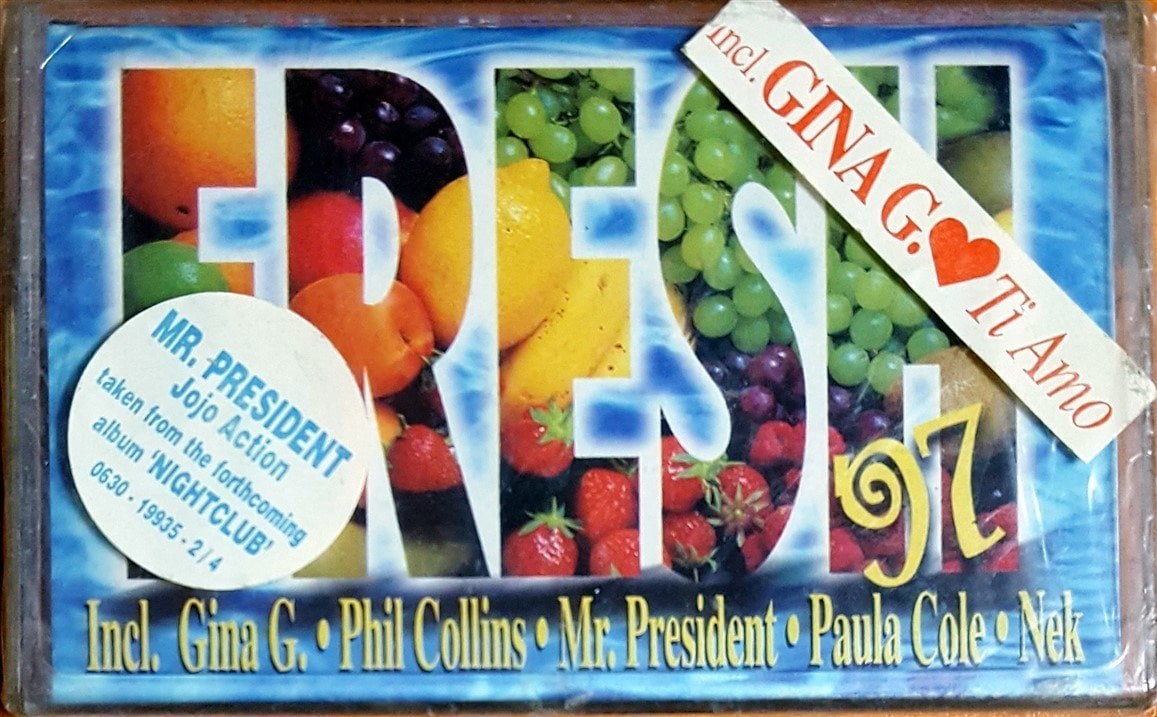 FRESH '97 / GINA G, PHIL COLLINS, PAULA COLE, C-BLOCK (1997) BALET KASET SIFIR