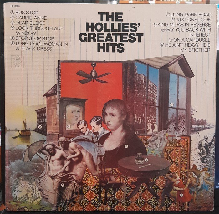 THE HOLLIES - GREATEST HITS (1973) - 2.EL PLAK