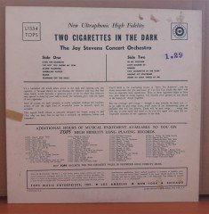 TWO CIGARETTES IN THE DARK - LP 2.EL PLAK