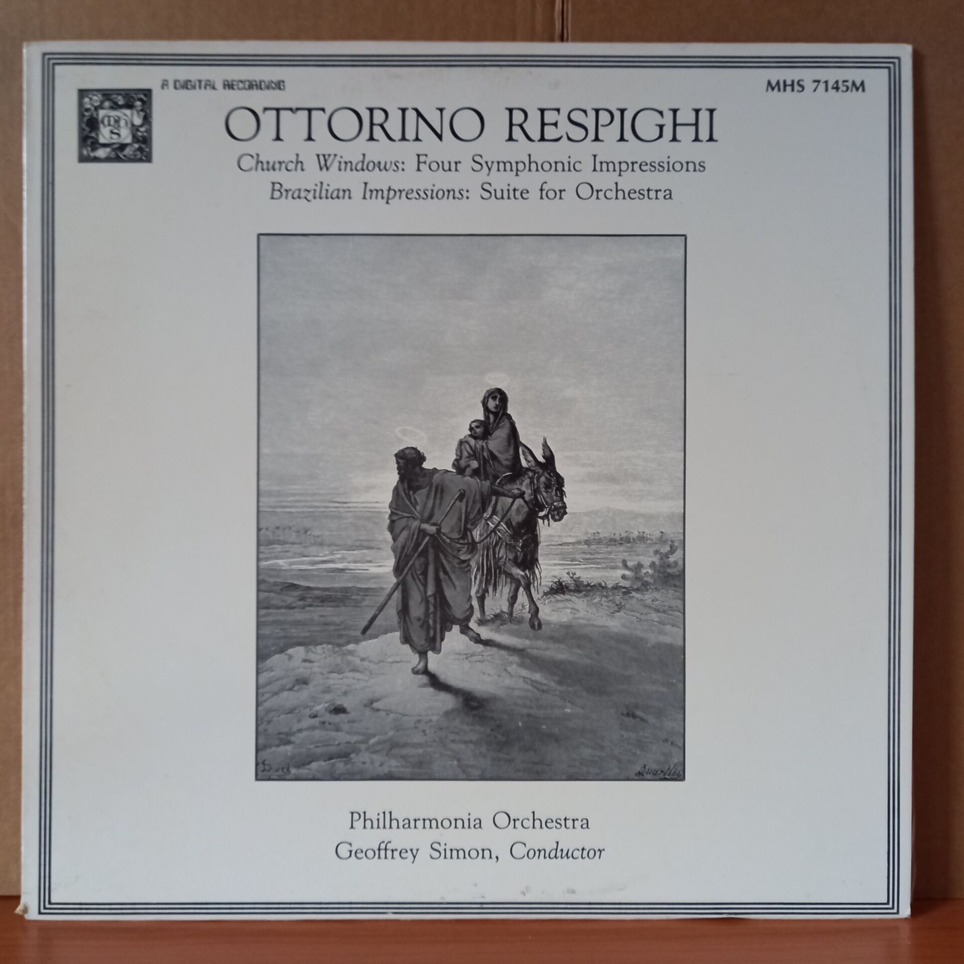 CHURCH WINDOWS: FOUR SYMPHONIC IMPRESSIONS / BRAZILIAN IMPRESSIONS: SUITE FOR ORCHESTRA (1985) - LP 2.EL PLAK