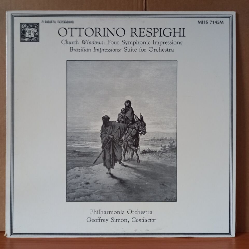 CHURCH WINDOWS: FOUR SYMPHONIC IMPRESSIONS / BRAZILIAN IMPRESSIONS: SUITE FOR ORCHESTRA (1985) - LP 2.EL PLAK