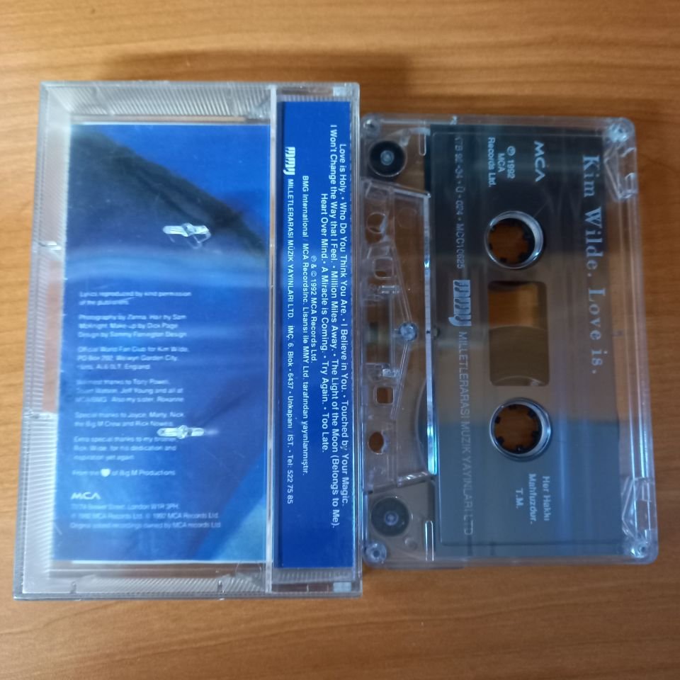 KIM WILDE - LOVE IS (1992) - KASET 2.EL