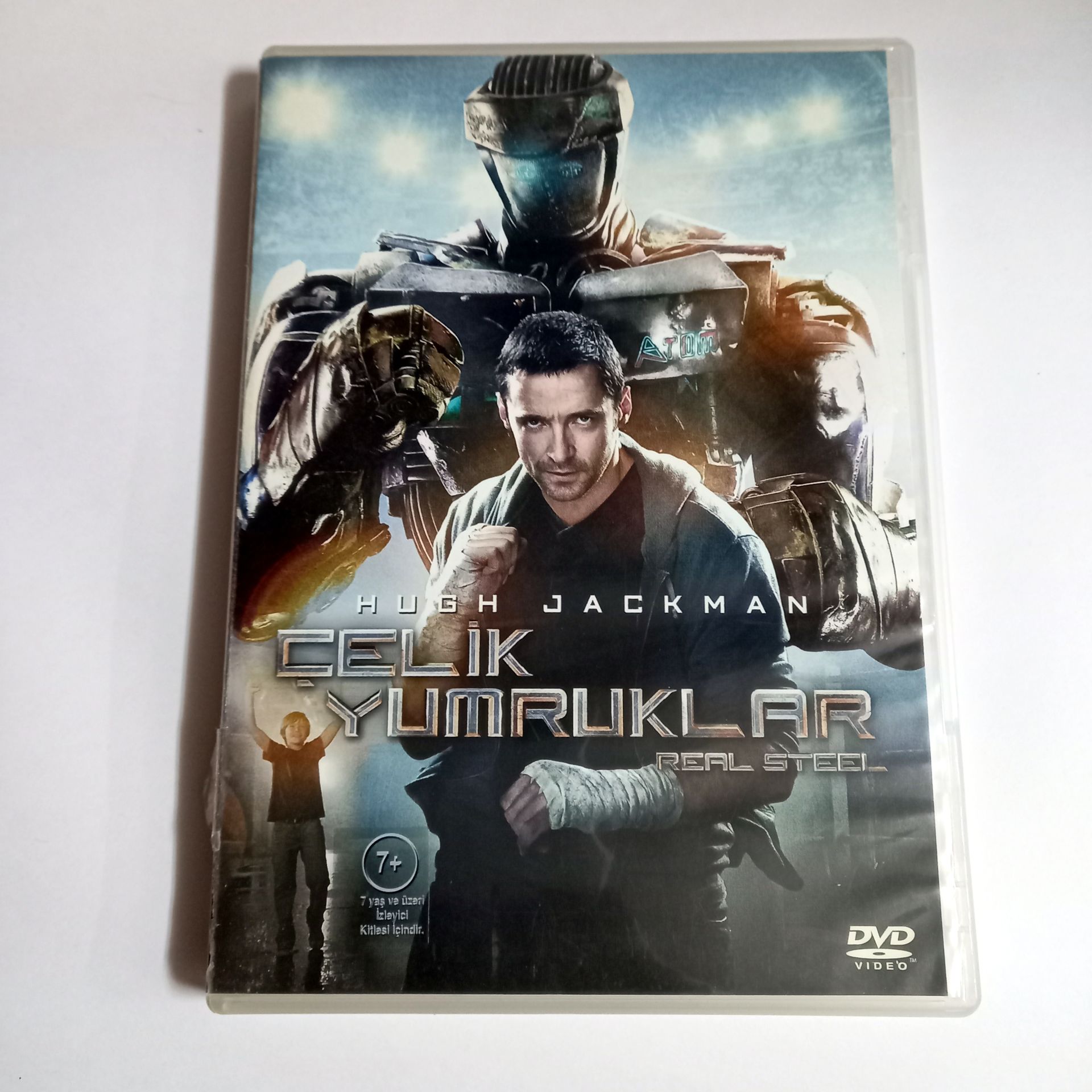 ÇELİK YUMRUKLAR - REAL STEEL - HUGH JACKMAN, EVANGELINE LILLY - DVD 2.EL
