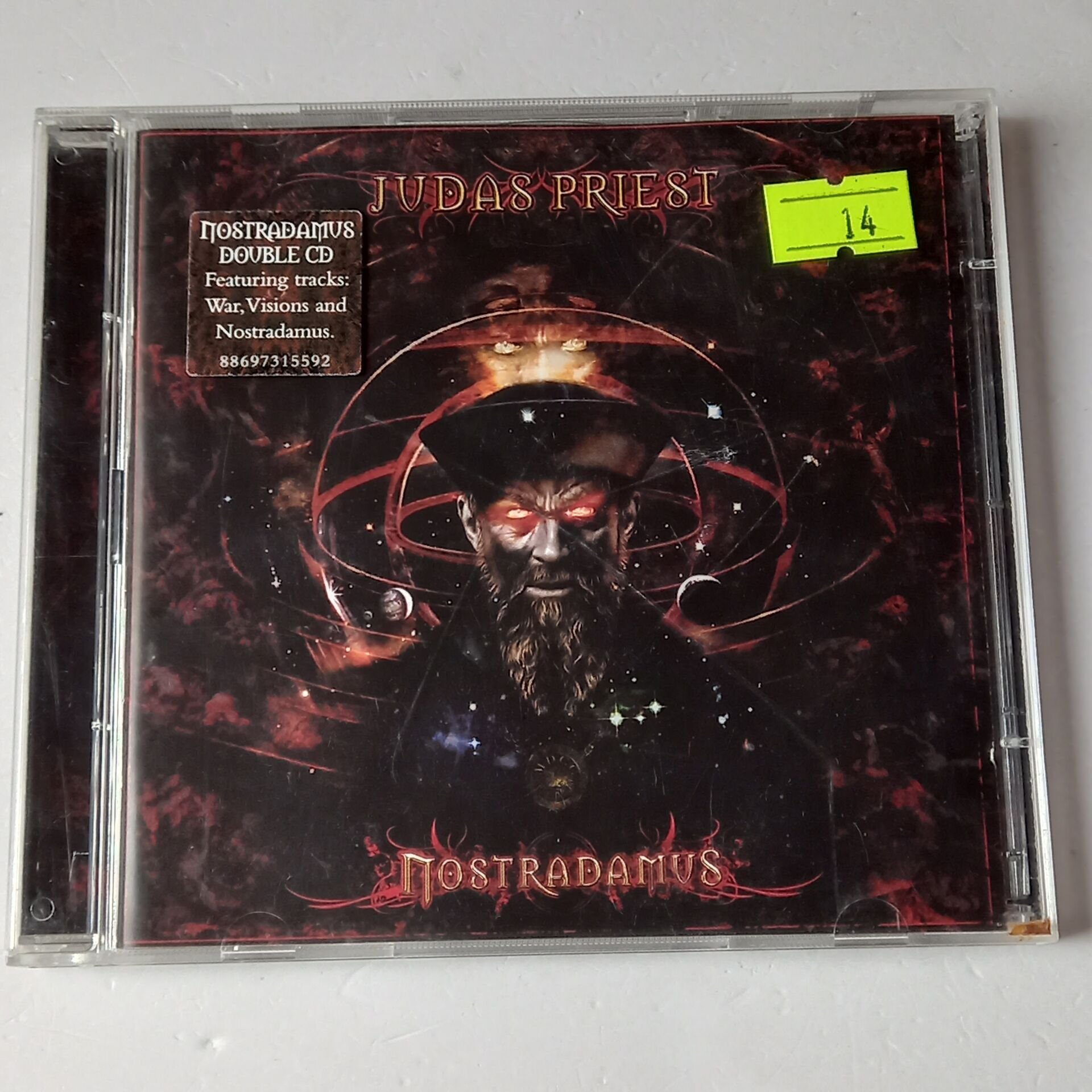 JUDAS PRIEST – NOSTRADAMUS (2008) - 2CD 2.EL