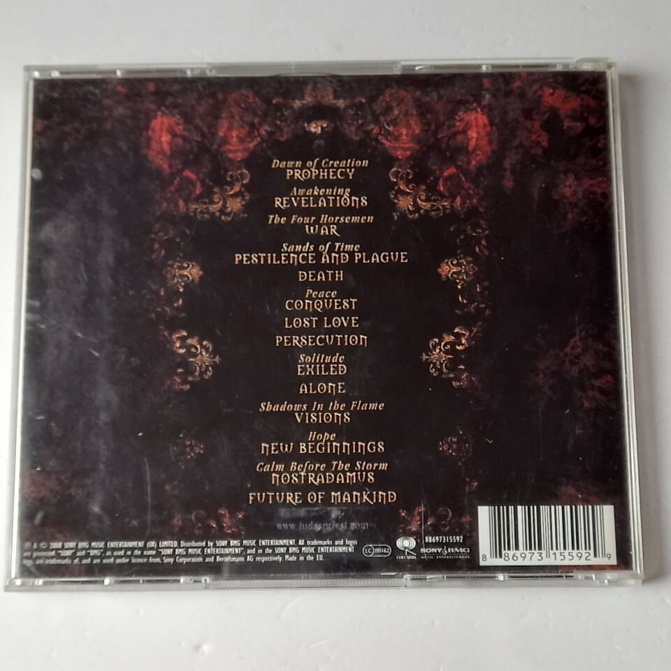 JUDAS PRIEST – NOSTRADAMUS (2008) - 2CD 2.EL