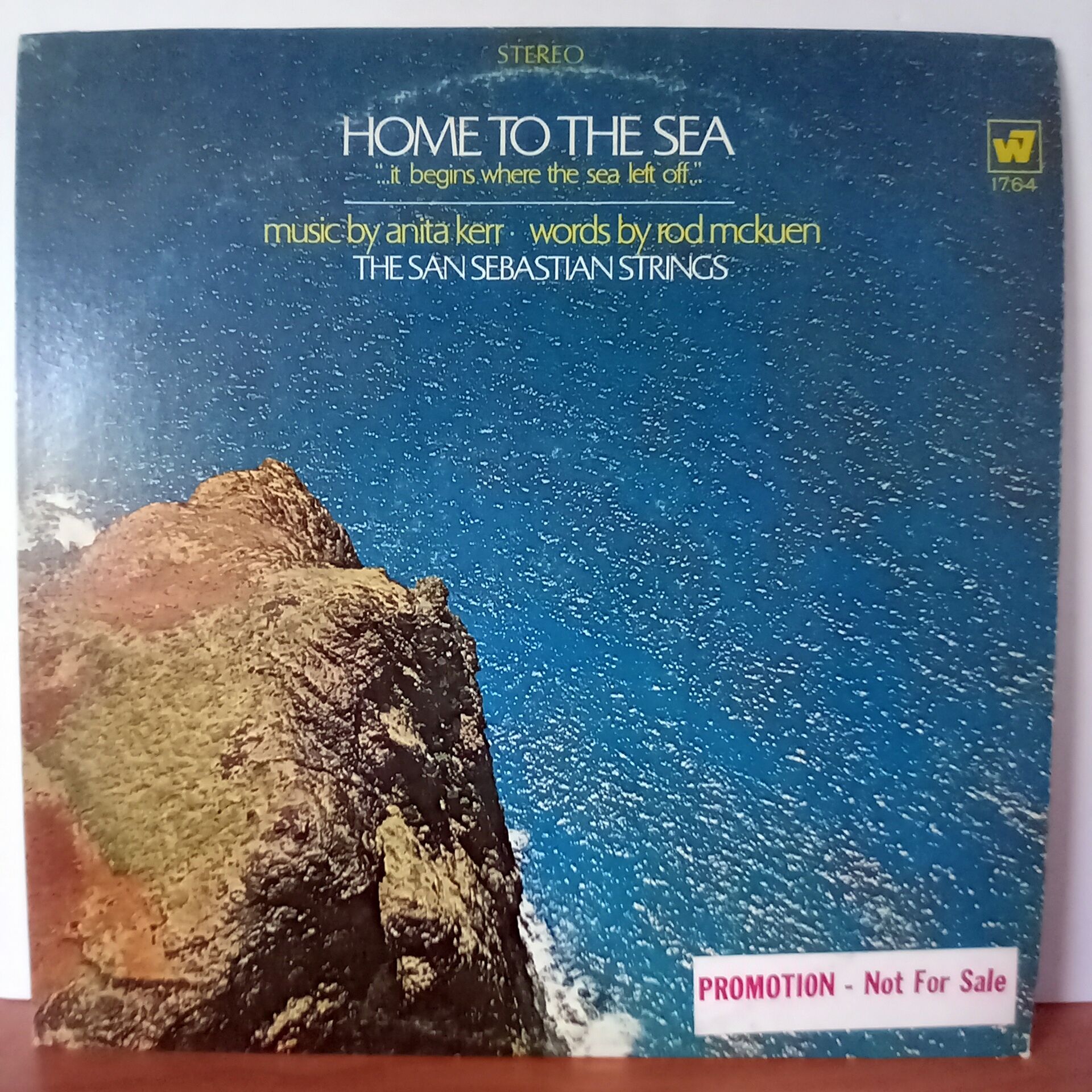 THE SAN SEBASTIAN STRINGS – HOME TO THE SEA (1968) - LP PROMO 2.EL PLAK