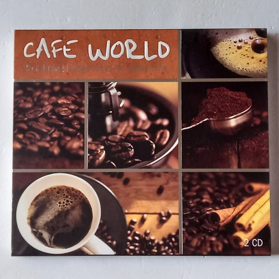 CAFE WORLD - 25 RELAXING LOUNGE TUNES FOR COFFEE TIME (2011) - CD 2.EL